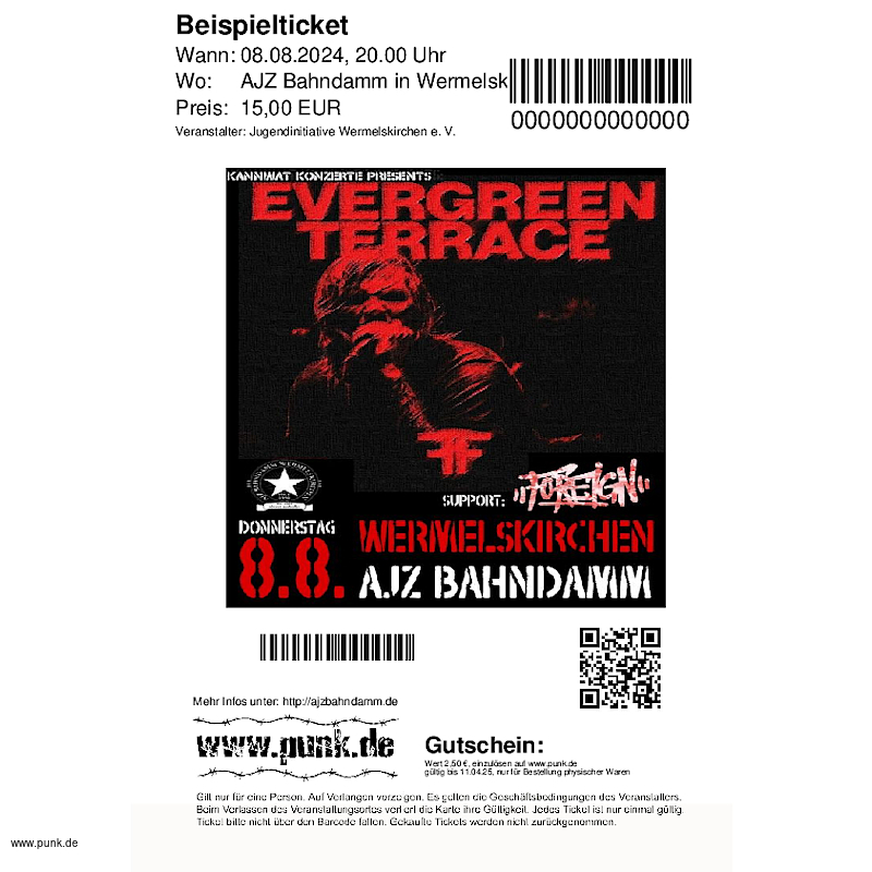 : Evergreen Terrace + Foreign