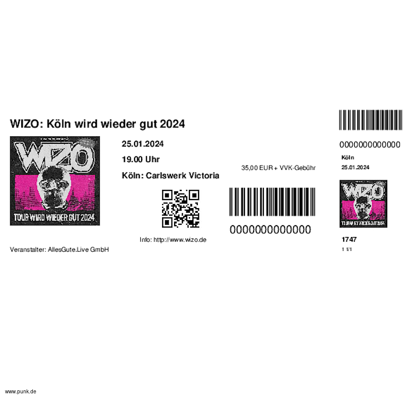 : HardTicket WIZO: Köln wird wieder gut 2024