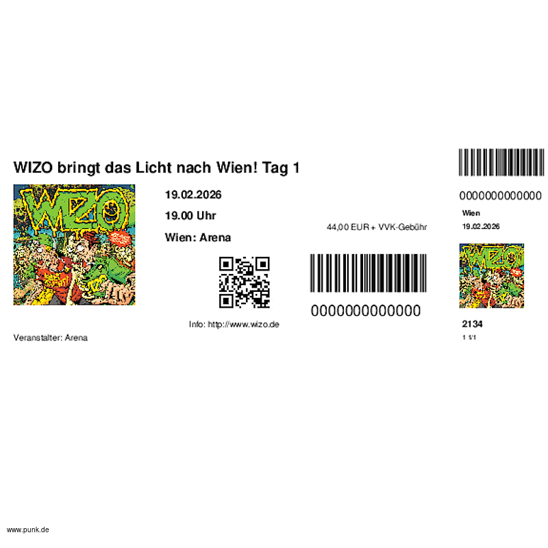 : HardTicket WIZO bringt das Licht nach Wien! Tag 1
