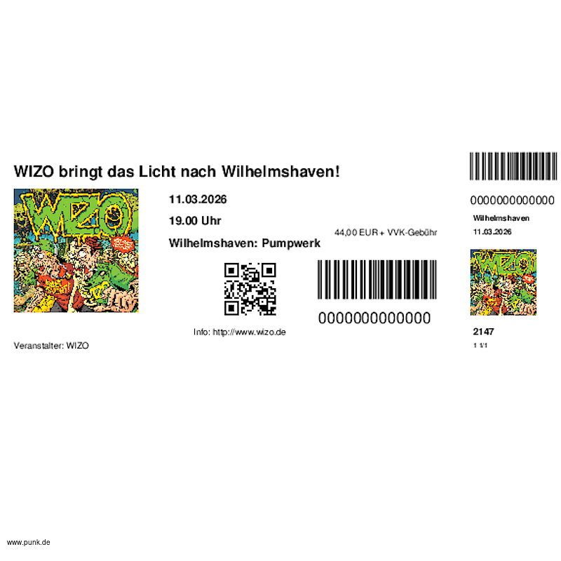 : HardTicket WIZO bringt das Licht nach Wilhelmshaven!