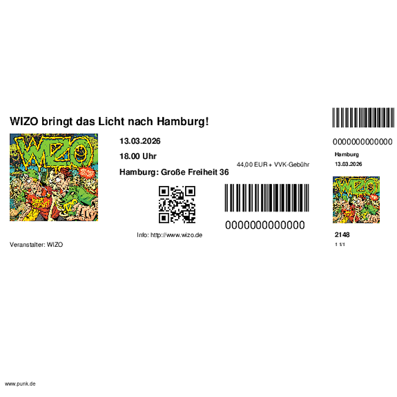 : HardTicket WIZO bringt das Licht nach Hamburg!