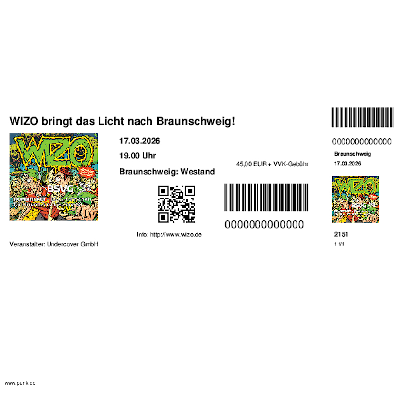 : HardTicket WIZO bringt das Licht nach Braunschweig!
