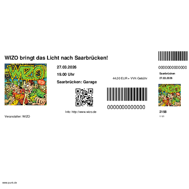 : HardTicket WIZO bringt das Licht nach Saarbrücken!