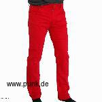 Stretchjeans Sidney, rot