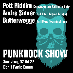 : Der Butterwegge (Band),  Andre Sinner (Band) + Pott Riddim