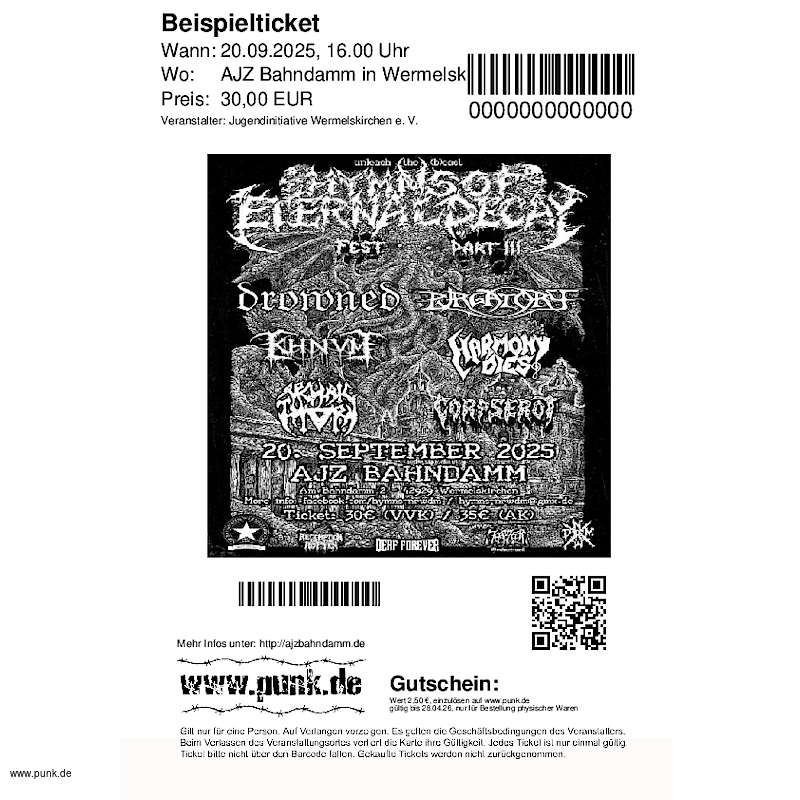 : Hymns of eternal decay fest III -Unleash the beast