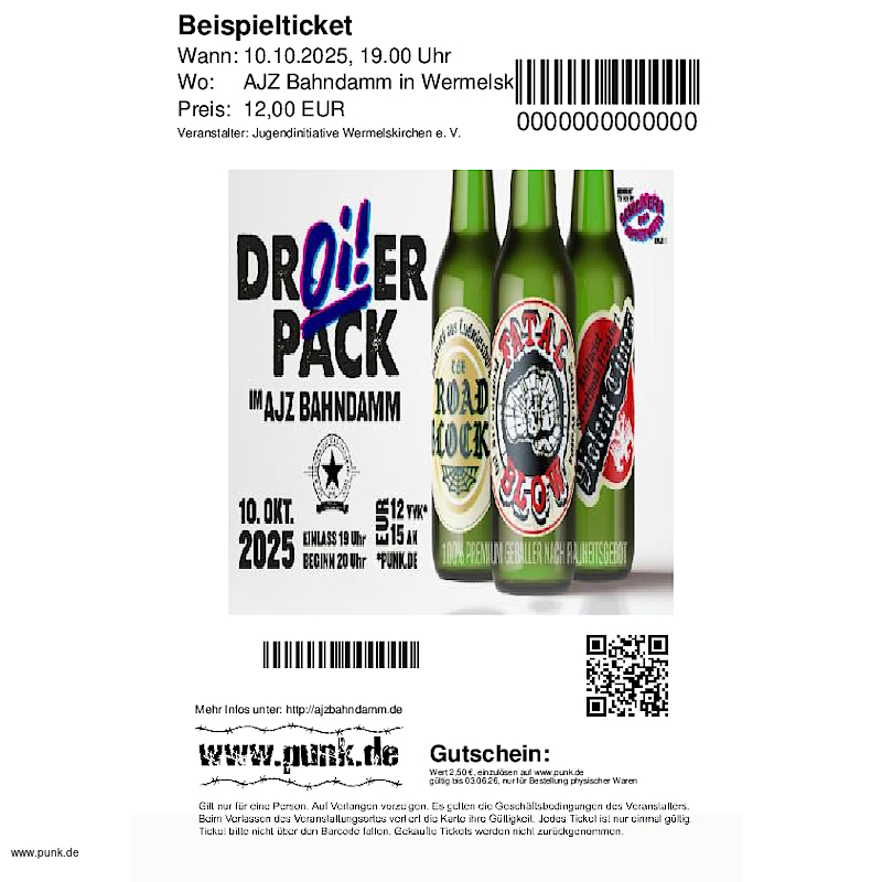 : DrOi!er Pack - Fatal Blow,Roadblocks,Violent Times