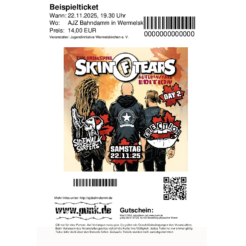 : Skin of Tears - The Heimspiel 2025 - Samstag