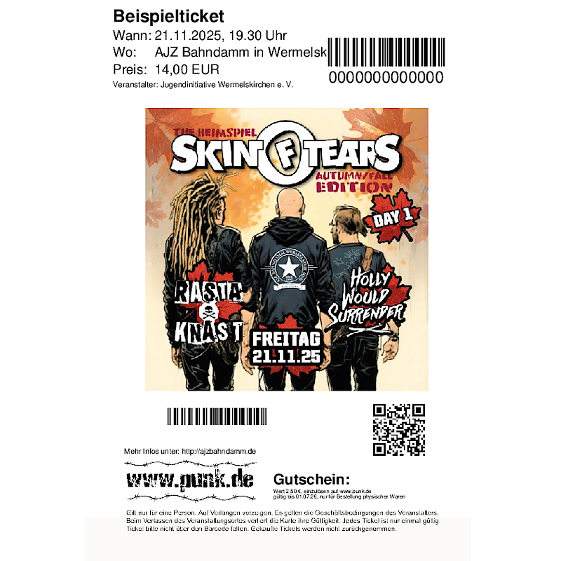 : Skin of Tears - The Heimspiel 2025 - Freitag