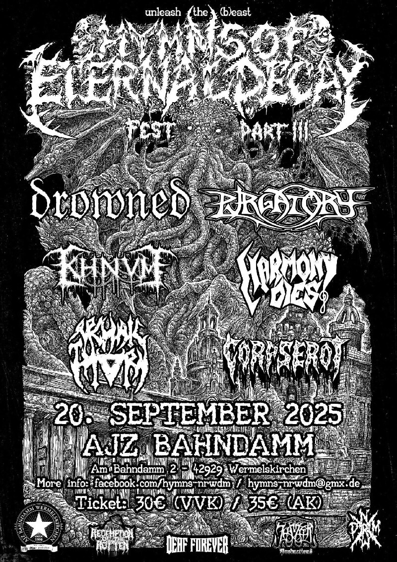 : Hymns of eternal decay fest III -Unleash the beast