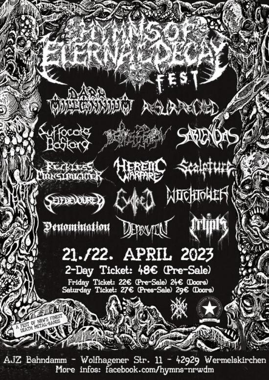 : Hymns of eternal decay Fest - Kombi-Ticket