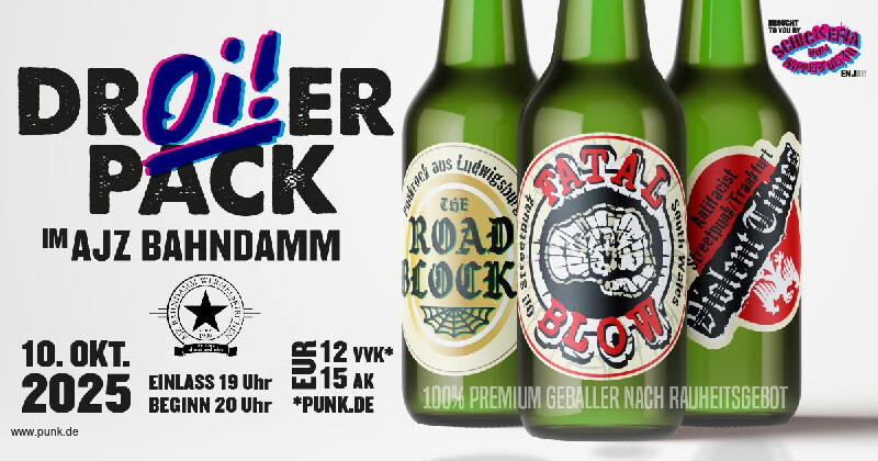 : DrOi!er Pack - Fatal Blow,Roadblocks,Violent Times