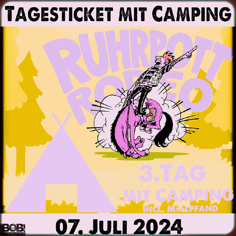 : Sonntagsticket inkl. Camping - Ruhrpott Rodeo 24
