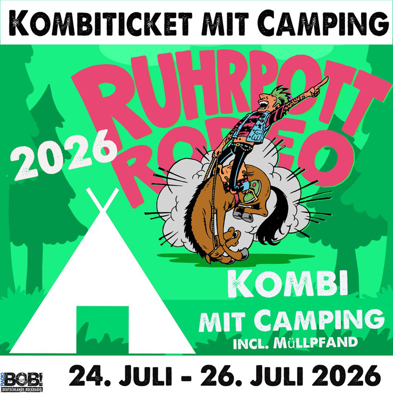 : HardTicket Kombiticket incl. Camping - Rodeo 2026
