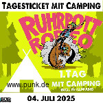 : HardTicket Freitagsticket inkl. Camping - Ruhrpott Rodeo 25