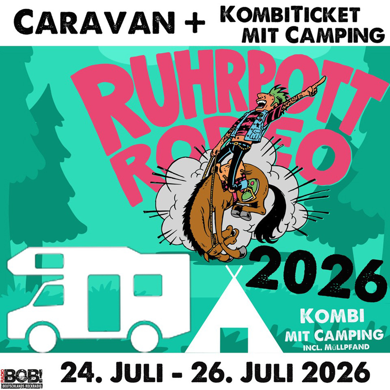 : HardTicket Kombiticket incl. Camping & Caravan - Rodeo 2026