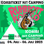 : HardTicket Kombi-Ticket inkl. Camping Ruhrpott Rodeo 2025