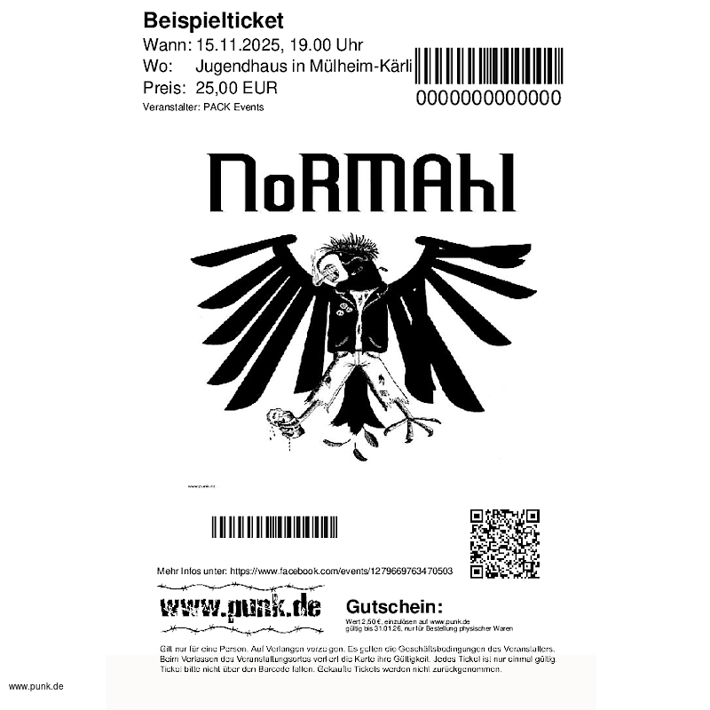 : NORMAHL + Heiter bis wolkig + Der dumme August