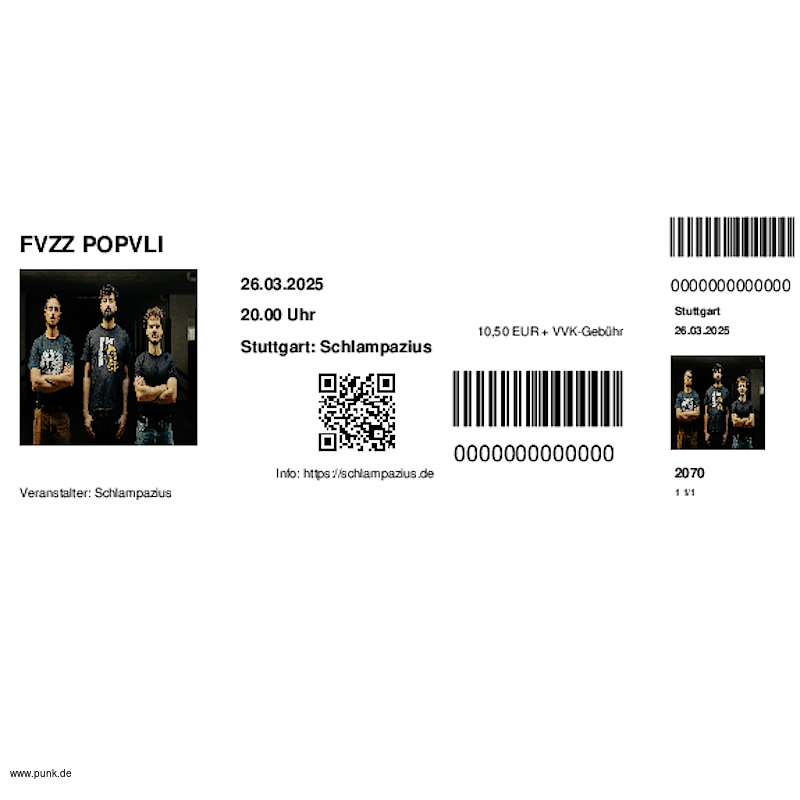 : HardTicket FVZZ POPVLI