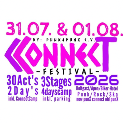: Connect Festival 2026 Katze im Sack Ticket