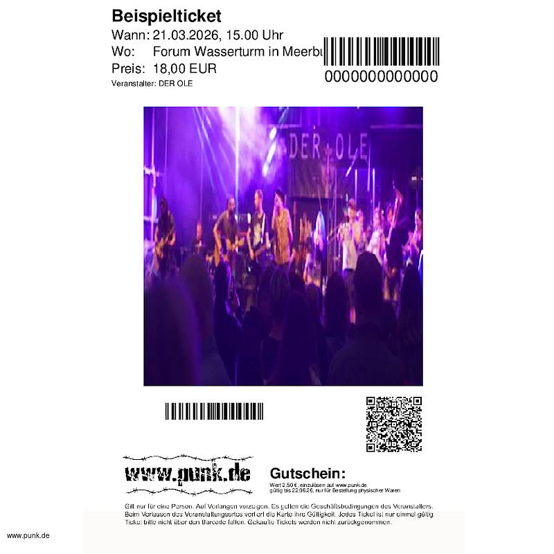: 1. Meerbuscher Akustik Festival - Tag 2/ DER OLE